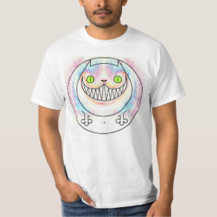 Cheshire Cat Funny Cat Mens Tshirts