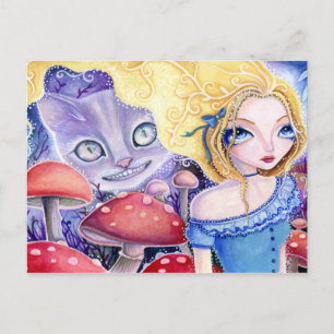 Cheshire Cat Illusion - Postcard