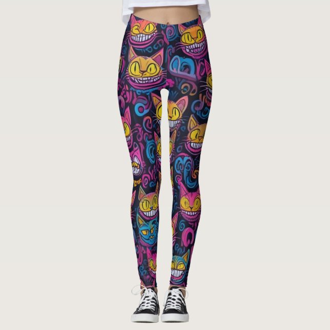 Cheshire Cat Leggings (Front)