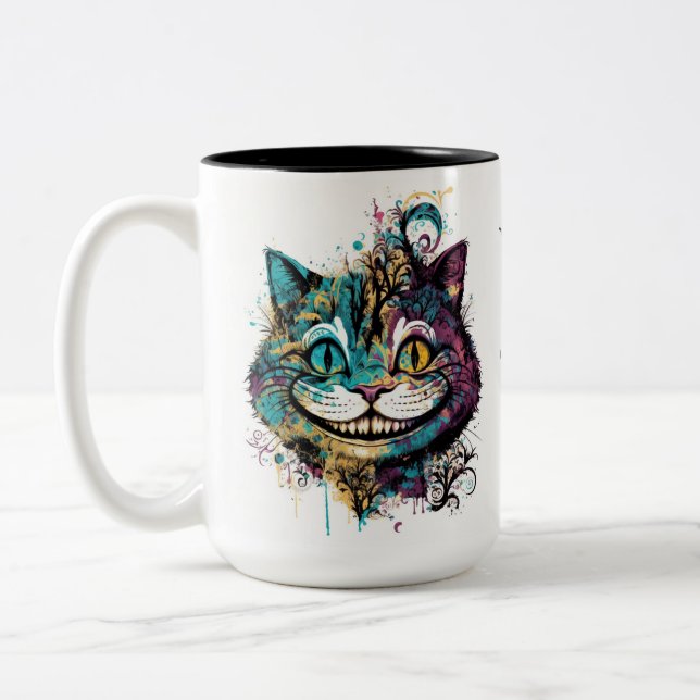 Cheshire Cat Mug  (Left)