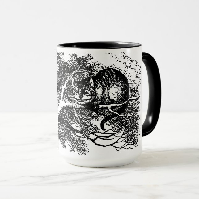 Cheshire Cat Mug (Front Right)