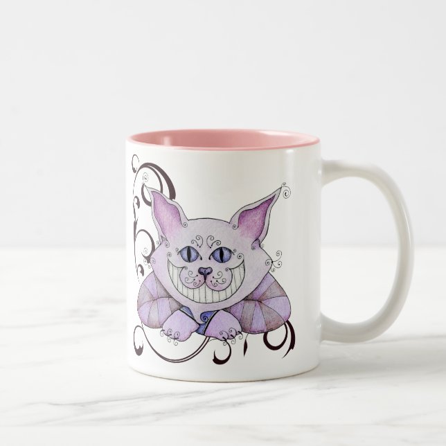 Cheshire Cat Mug (Right)