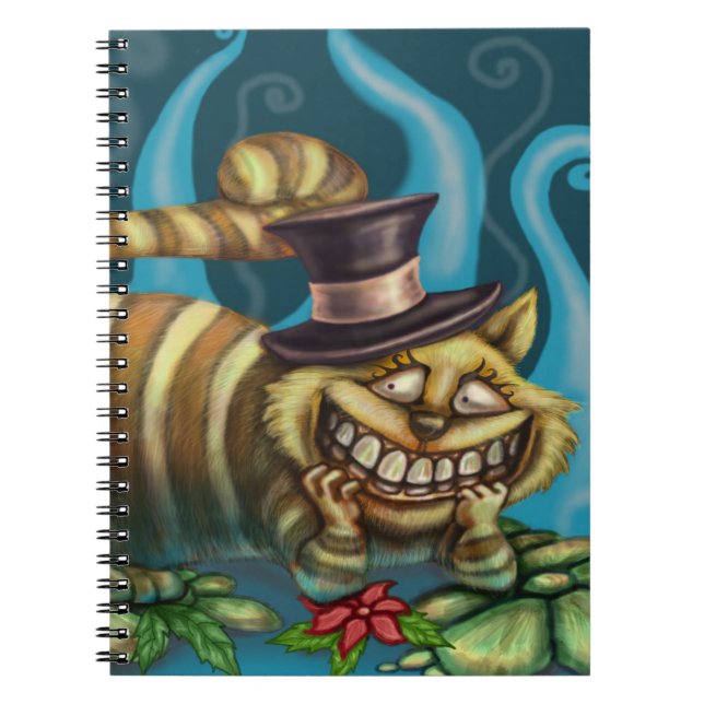Cheshire Cat Notebook (Front)