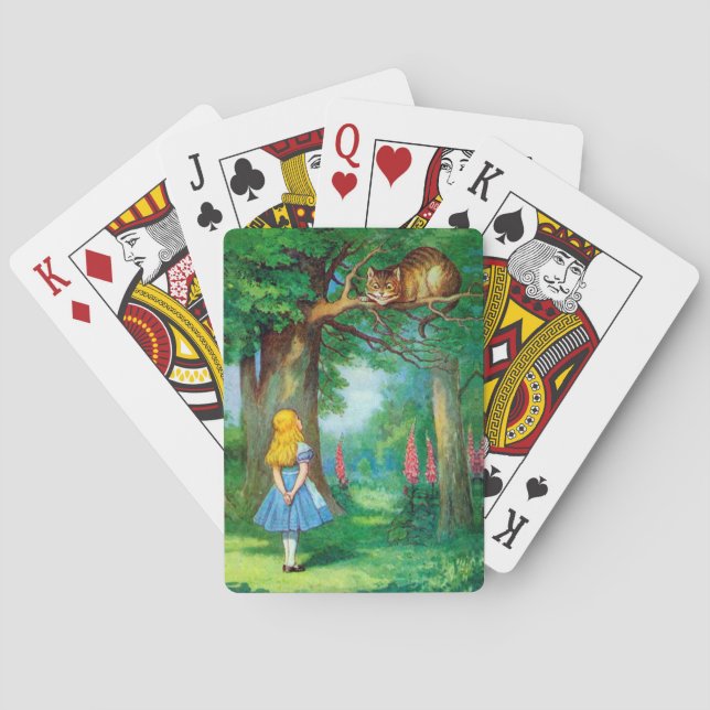Cheshire Cat Playing Cards (Back)