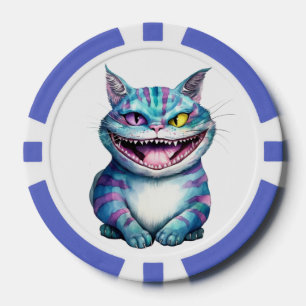 Cheshire Cat Poker Chips