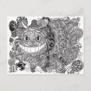 Cheshire Cat Postcard