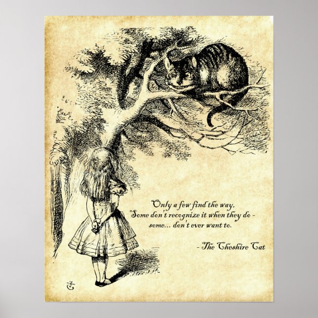 Cheshire Cat Poster (Front)