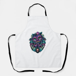 Cheshire Cat shirt Alice in Wonderland Graphic   Apron