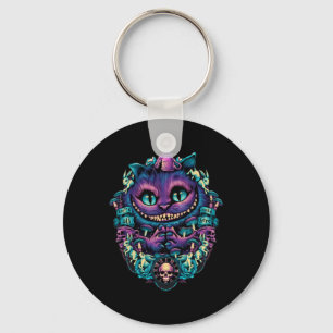 Cheshire Cat Shirt Alice In Wonderland Graphic  Key Ring