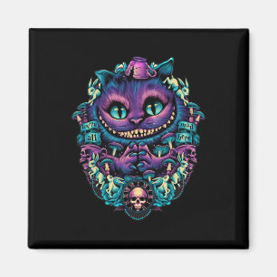 Cheshire Cat Shirt Alice In Wonderland Graphic Magnet