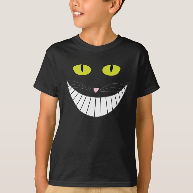 Cheshire Cat (silly) T-Shirt (Front)