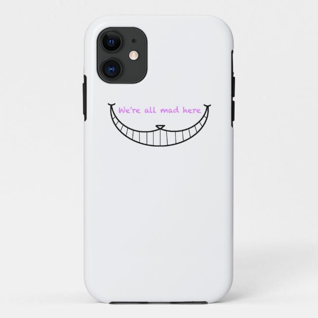 Cheshire Cat Smile Case-Mate iPhone Case (Back)