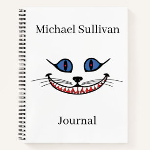Cheshire Cat Smile  PERSONALIZE Notebook