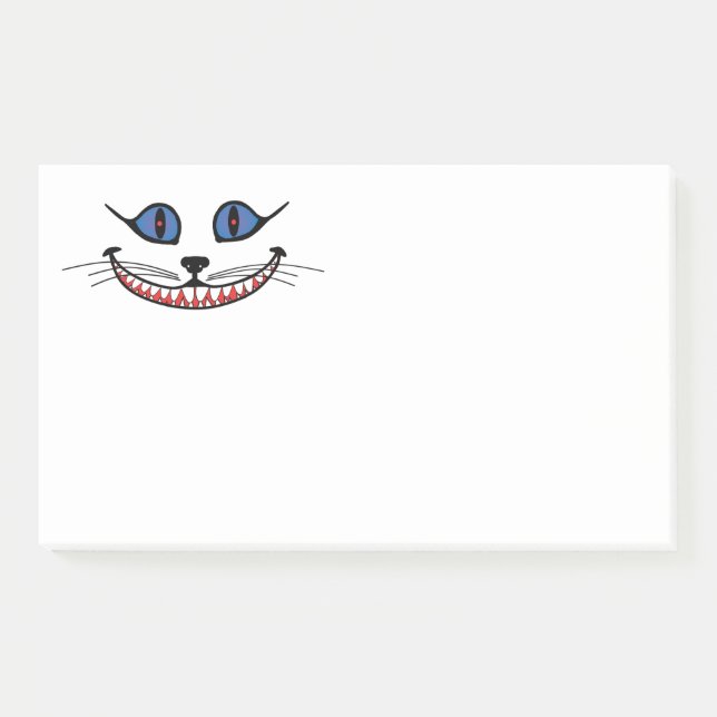 Cheshire Cat Smile  Post-it Notes (Front)