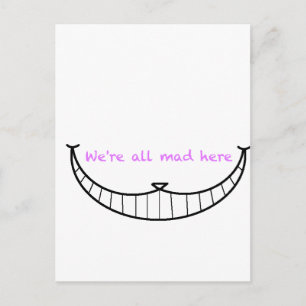 Cheshire Cat Smile Postcard
