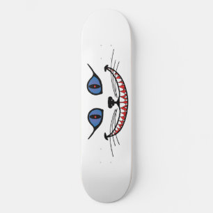 Cheshire Cat Smile Skateboard