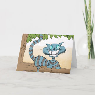 Cheshire Cat Thank You Card