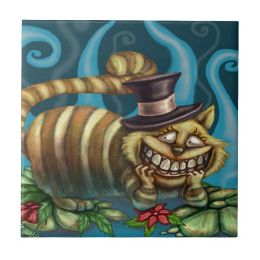 Image of Cheshire Cat Tile