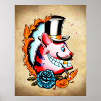 Cheshire Cat Water color