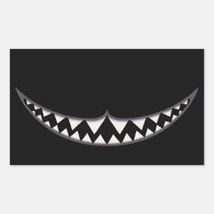 Cheshire Grin III Rectangular Sticker