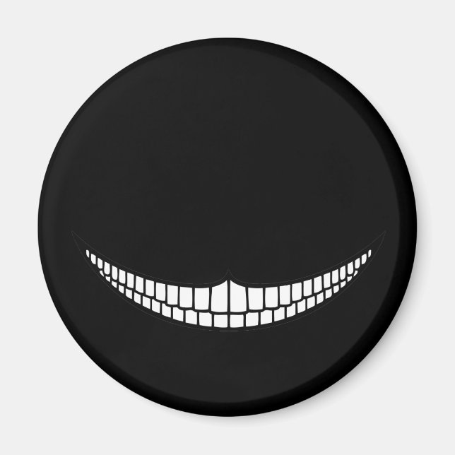 Cheshire Grin Magnet (Front)