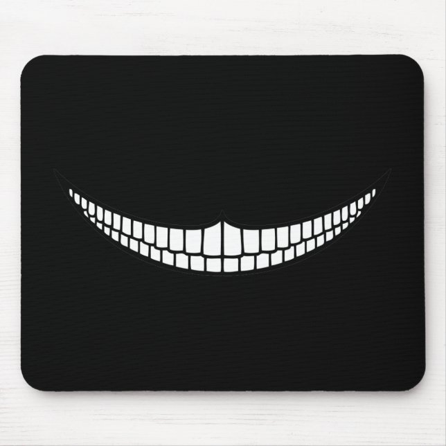 Cheshire Grin Mouse Mat (Front)