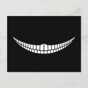 Cheshire Grin Postcard
