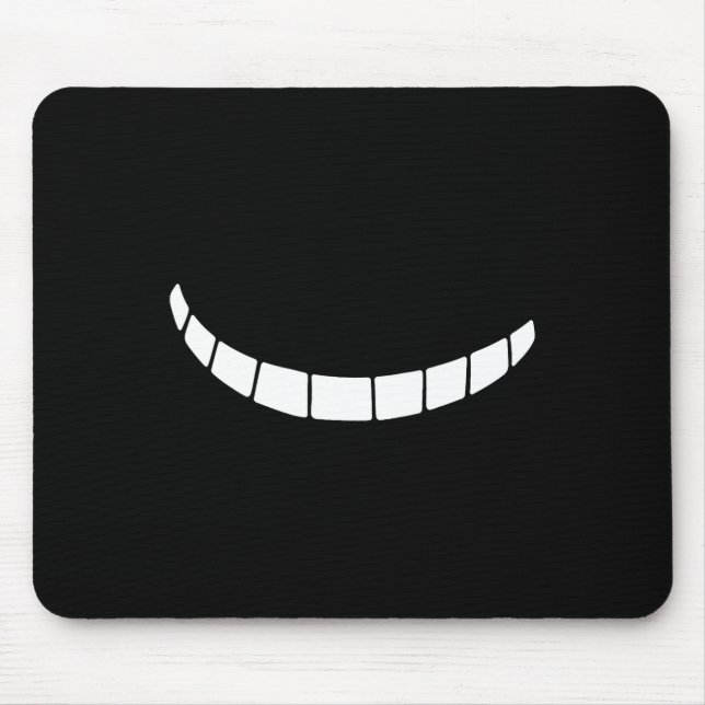 Cheshire Grinning Smiling Alice In Wonderland  Mouse Mat (Front)