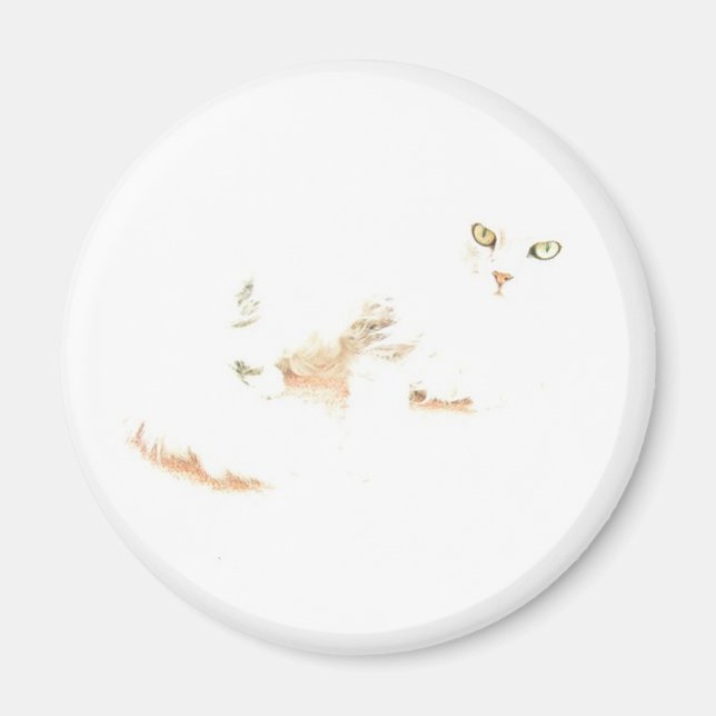 Cheshire Kitten Magnet (Front)