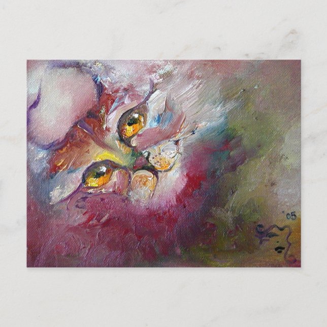 Cheshire Smile Postcard (Front)