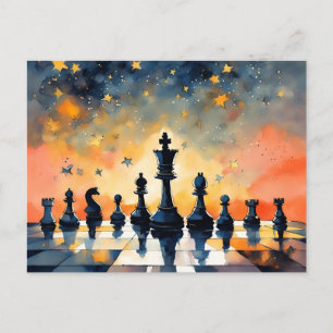 Chess 1025 postcard