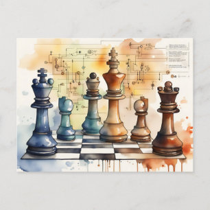 Chess 1027 postcard