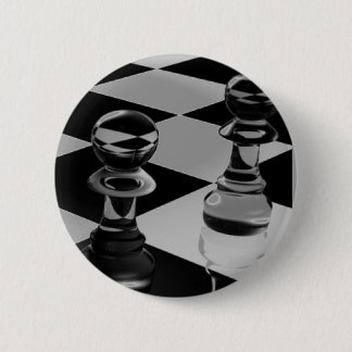 Chess 6 Cm Round Badge