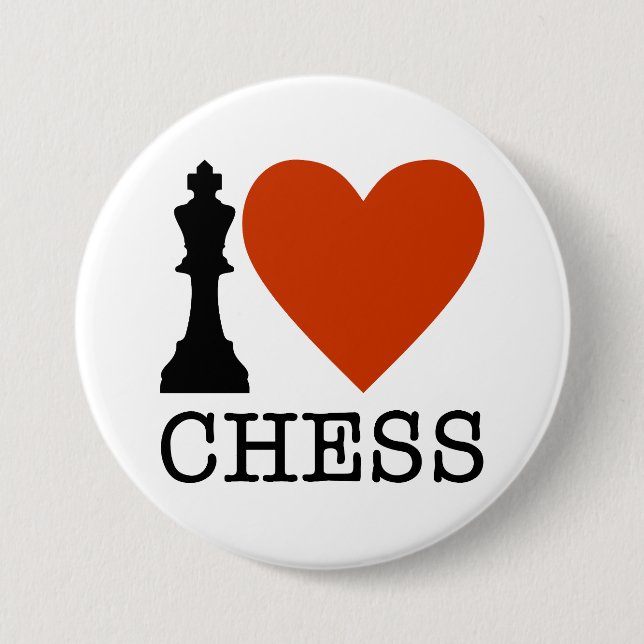 Chess 7.5 Cm Round Badge (Front)
