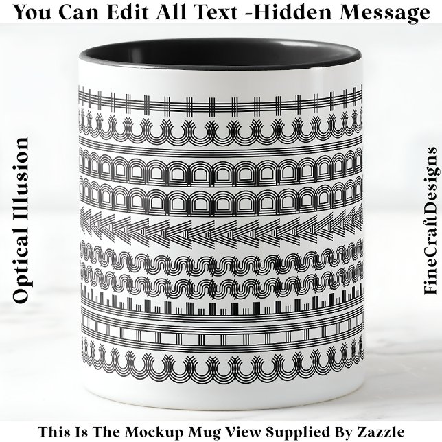 Chess Addict Hidden Message Funny Novelty 111B Mug (Creator Uploaded)