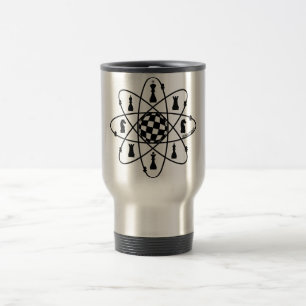 Chess Atom, Chess Matters, Travel Mug