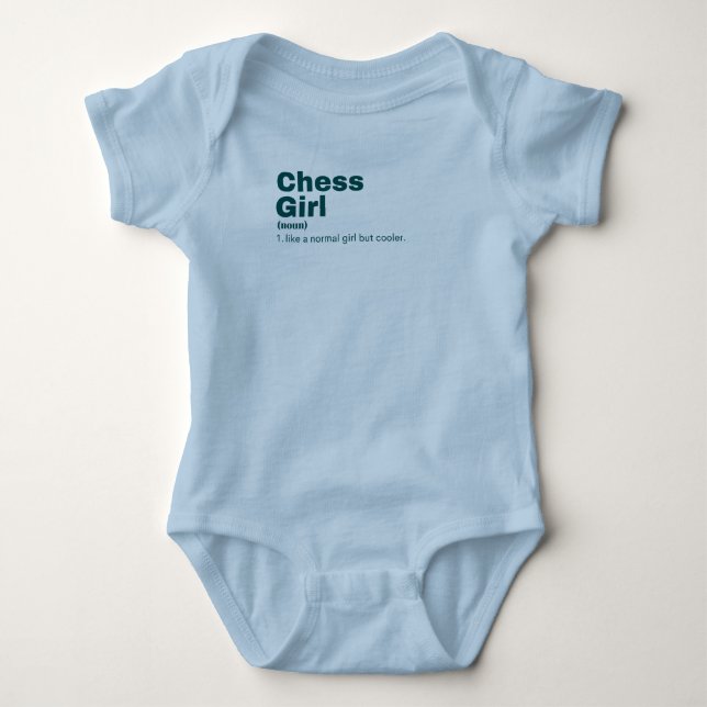Chess Baby Bodysuit (Front)