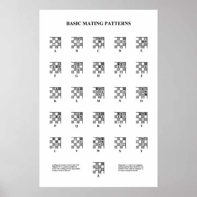 Chess - Basic Mating Patterns Poster (Front)