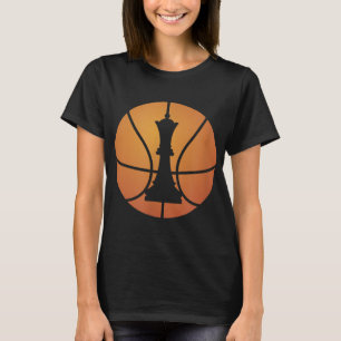 Chess Basketball Gift Funny For Game Board King Ch T-Shirt