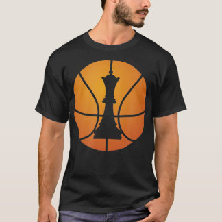 Chess Basketball Gift Funny For Game Board King T-Shirt