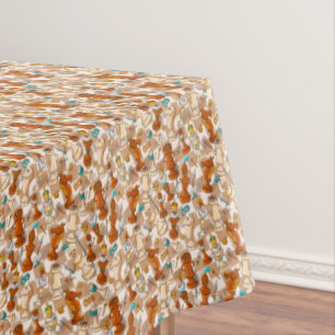 Chess battle tablecloth