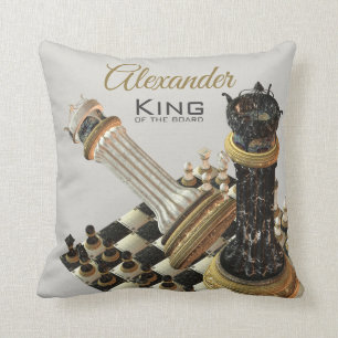 Chess Board Chess Champion Cushion