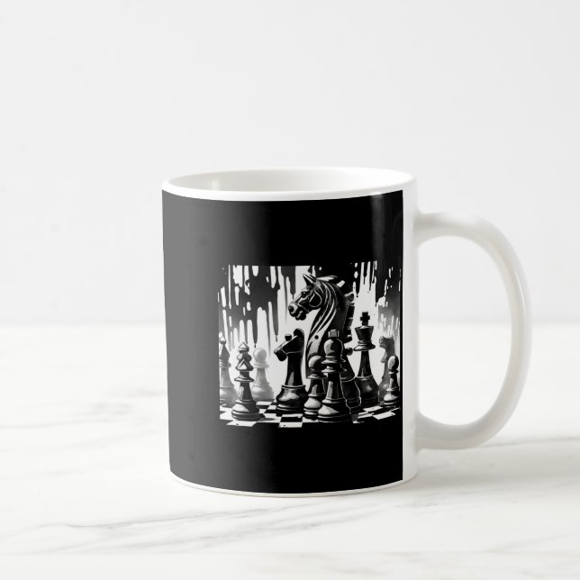 Chess Board  Coffee Mug (Right)