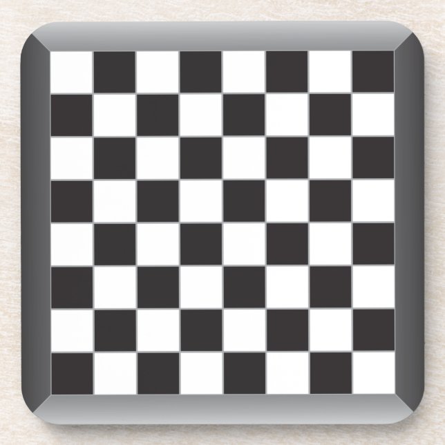 chess board competition coaster (Front)