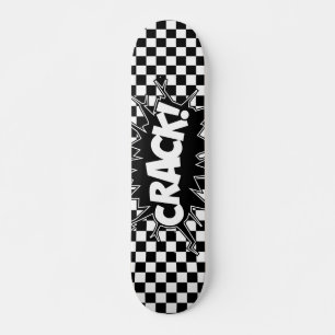 Chess board design skateboard