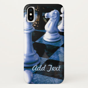 Chess Board King Customise Personalise iPhone X Case