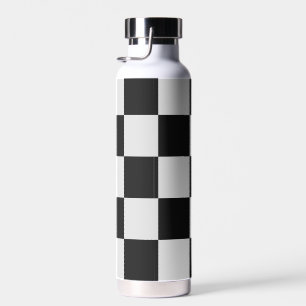 Chess Board Monogram Water Bottle