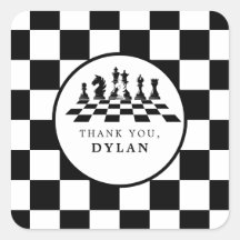 Chess Board & Pieces Game Night Any Age Birthday