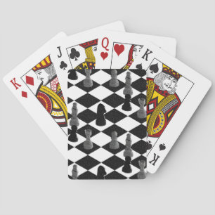 Chess Board Playing Cards