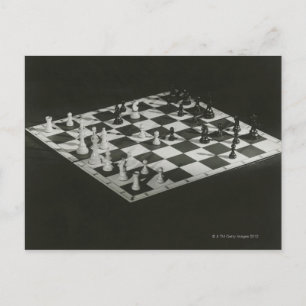 Chess Board Postcard
